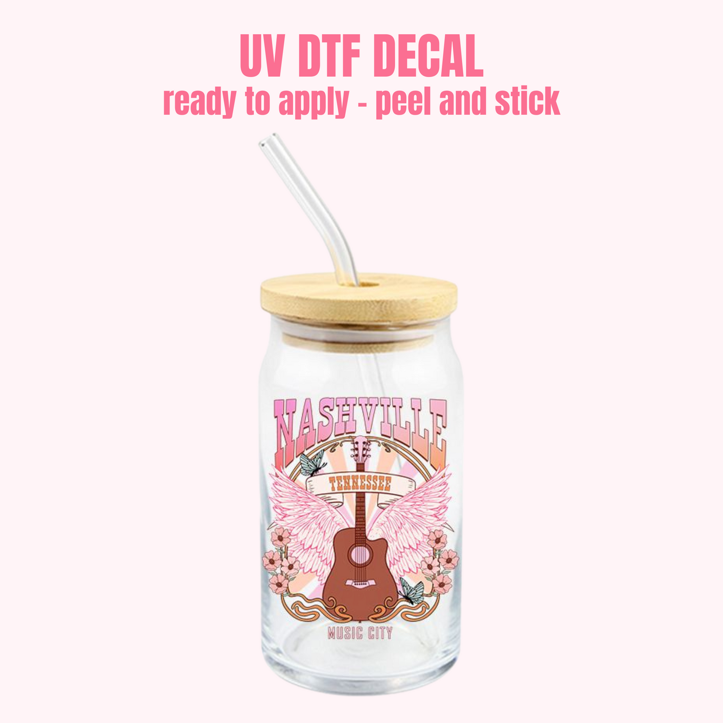 UV DTF DECAL Nashville#171