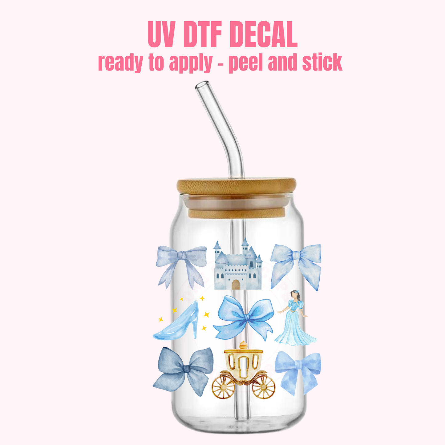 UV DTF DECAL Princess Coquette #185