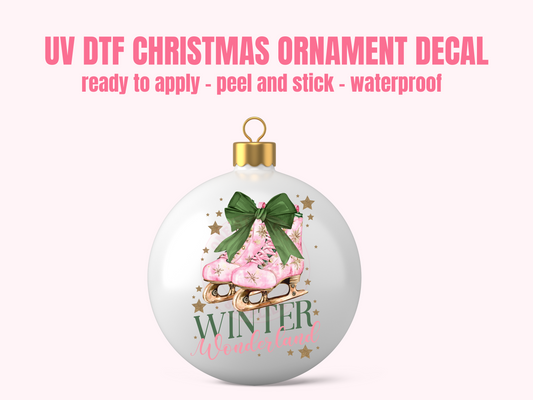 UV DTF CHRISTMAS ORNAMENT #73
