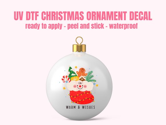 UV DTF CHRISTMAS ORNAMENT #78