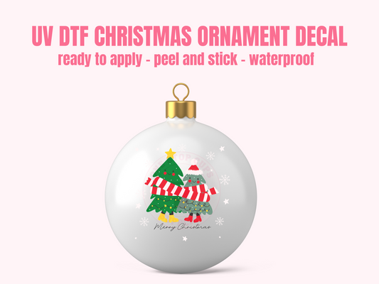 UV DTF CHRISTMAS ORNAMENT #79