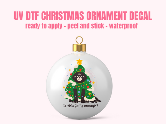 UV DTF CHRISTMAS ORNAMENT #80