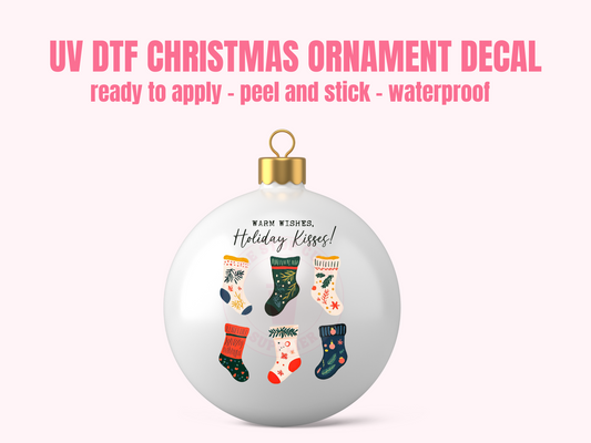 UV DTF CHRISTMAS ORNAMENT #51