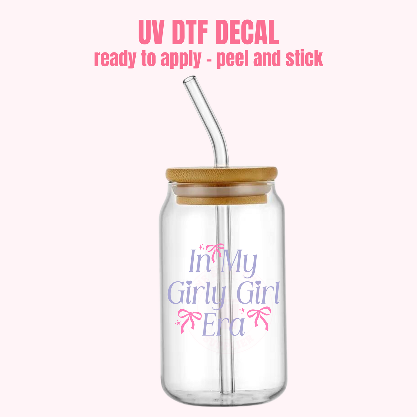 UV DTF DECAL Girly Era #174