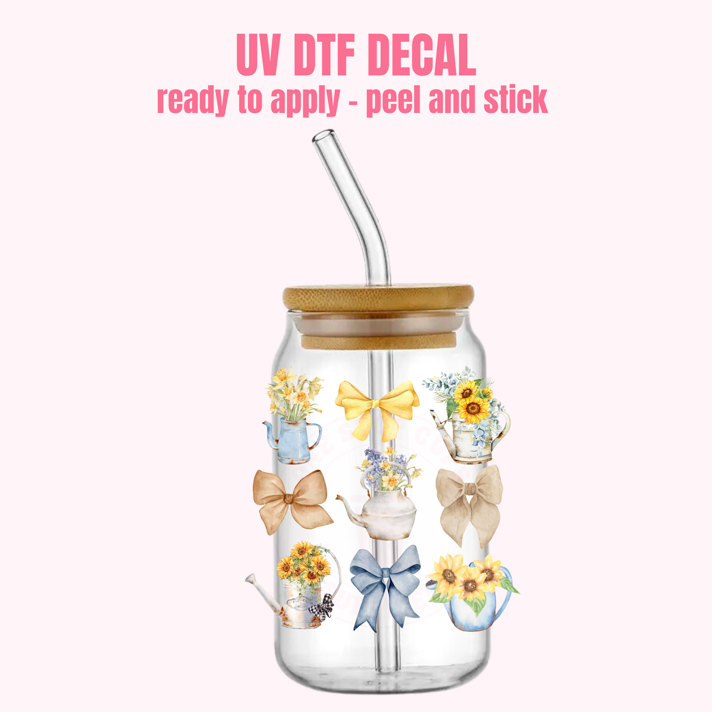 UV DTF DECAL Garden Favorites #187