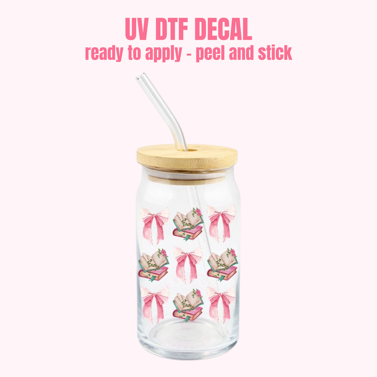 UV DTF DECAL Book Coquette#170