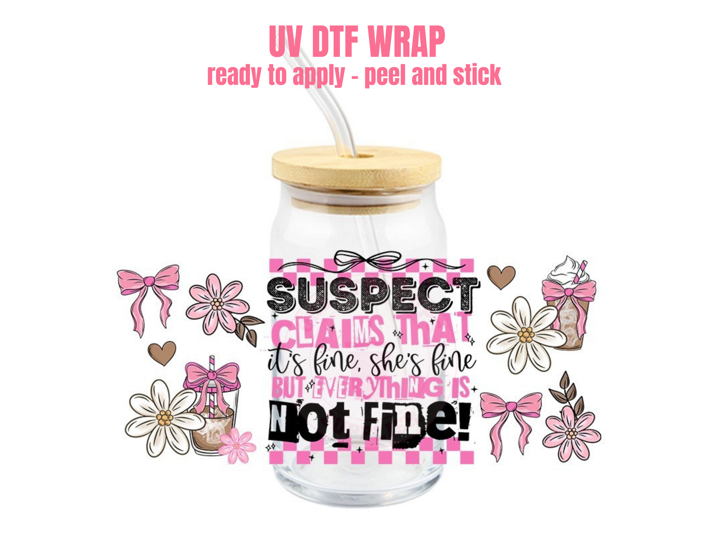 UV DTF CUP WRAP #152