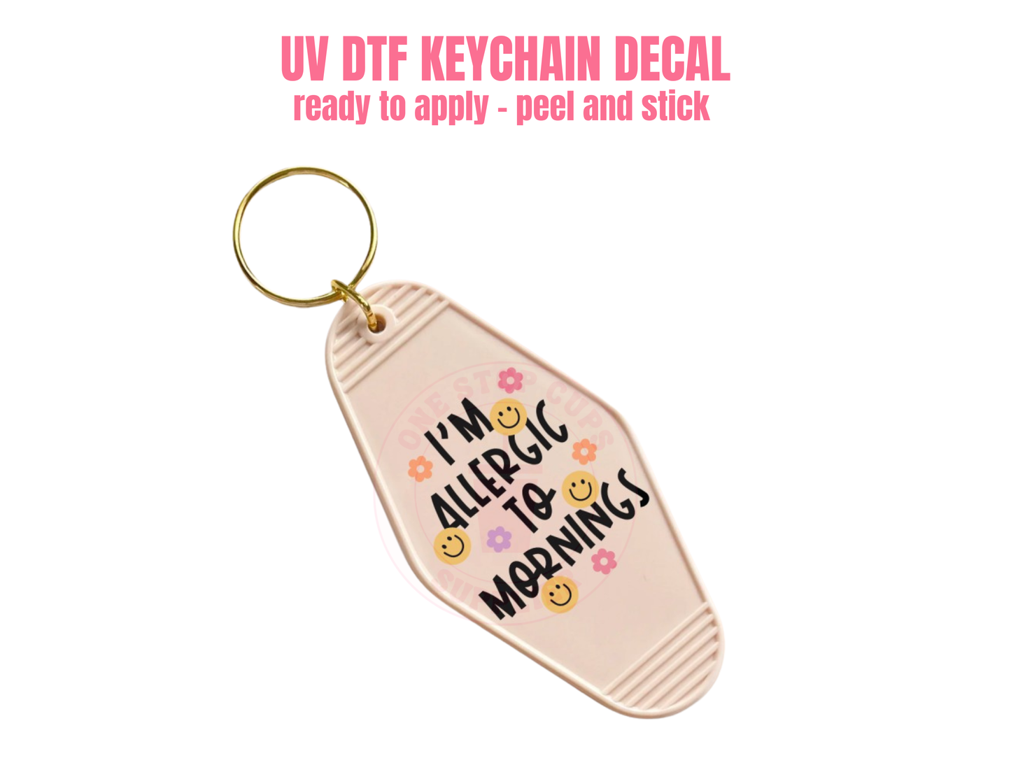 UV DTF KEYCHAIN DECAL