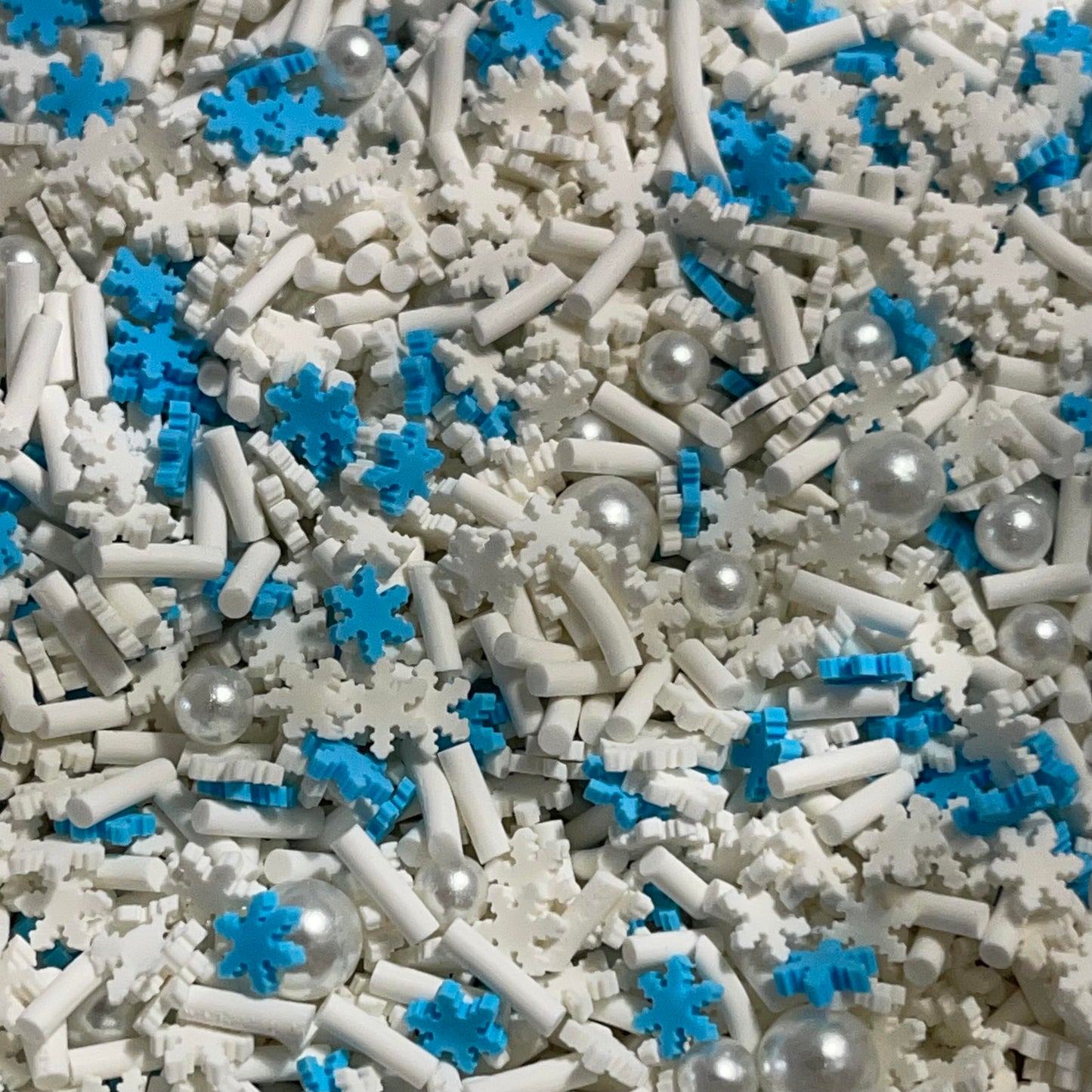 GRAB BAGS - 5 POLYMER CLAY/ SHAPE GLITTER BAGS