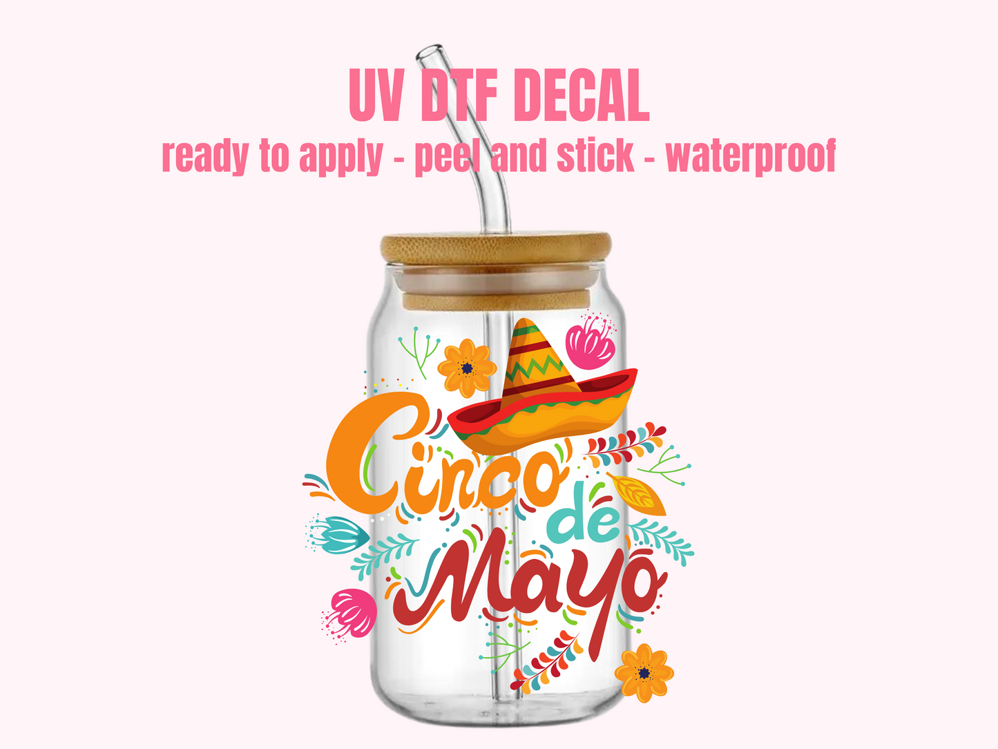 UV DTF DECAL Cinco de Mayo#154