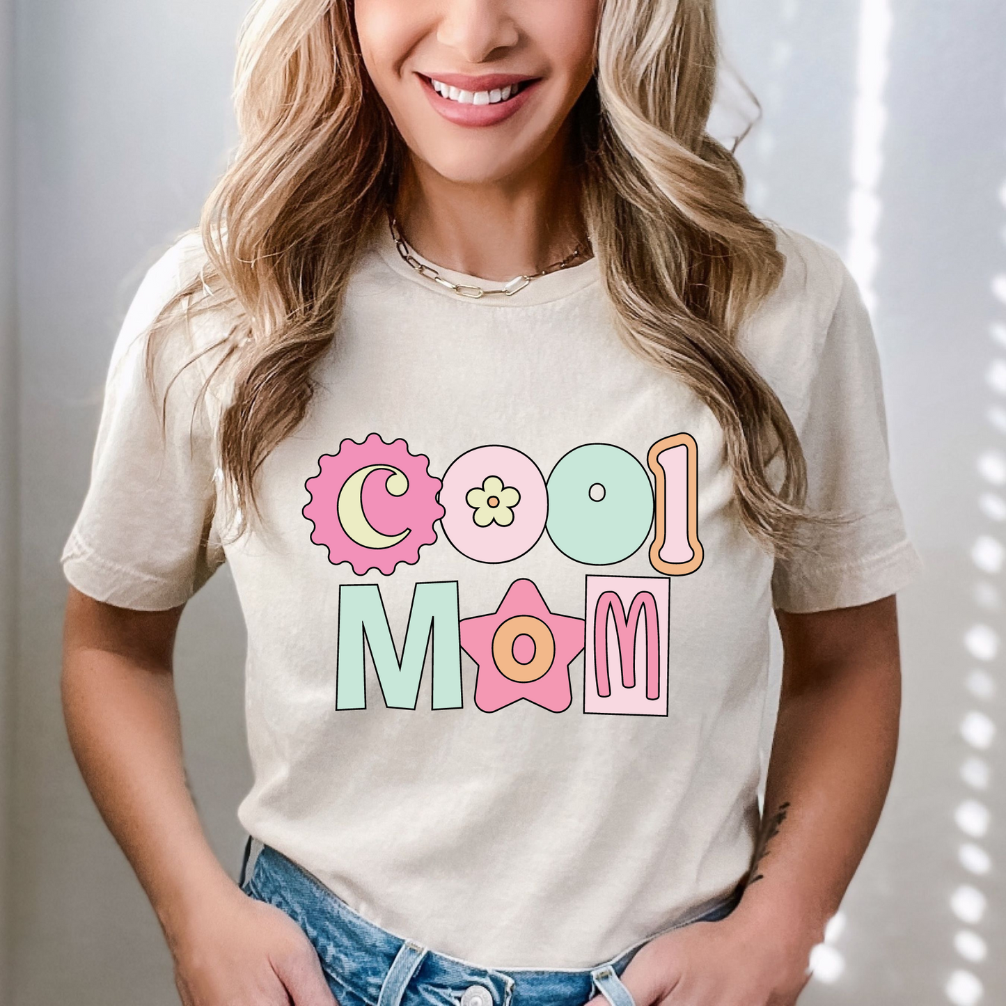 DTF Heat Transfers Cool Mom #44