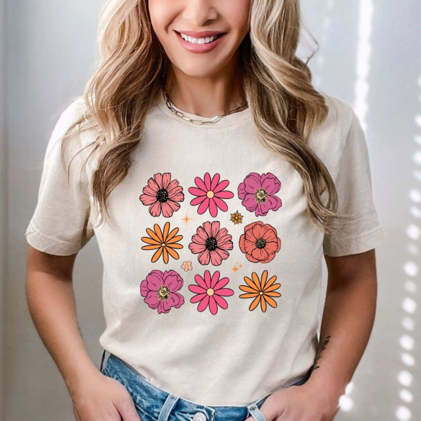 DTF Heat Transfers Flowers #42