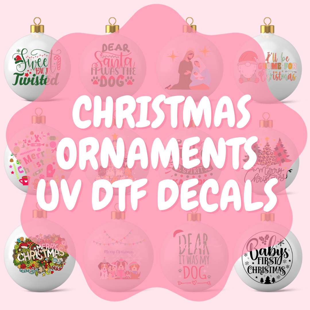 CHRISTMAS GRAB BAGS - 10 UV DTF WRAPS – One Stop Cups