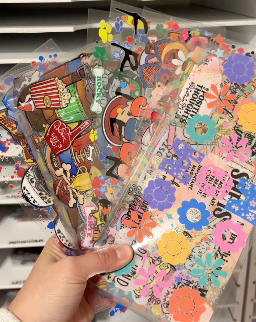 Subscription Box UV DTF Cup Wraps