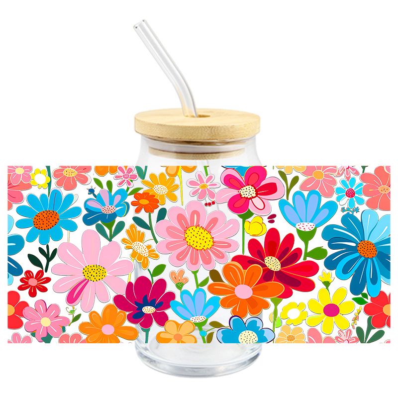 UVDTF CUP WRAP - Flower & Garden #023