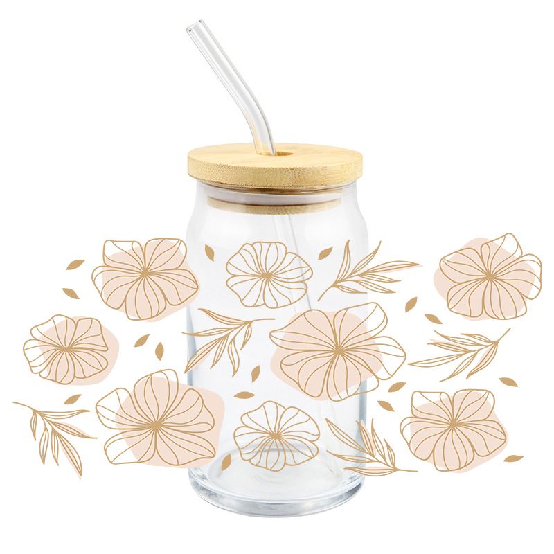 UVDTF CUP WRAP - Flower & Garden #006