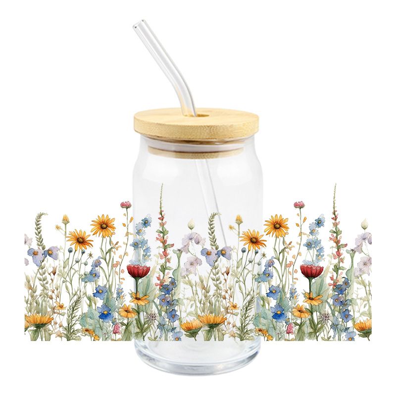 UVDTF CUP WRAP - Flower & Garden #012