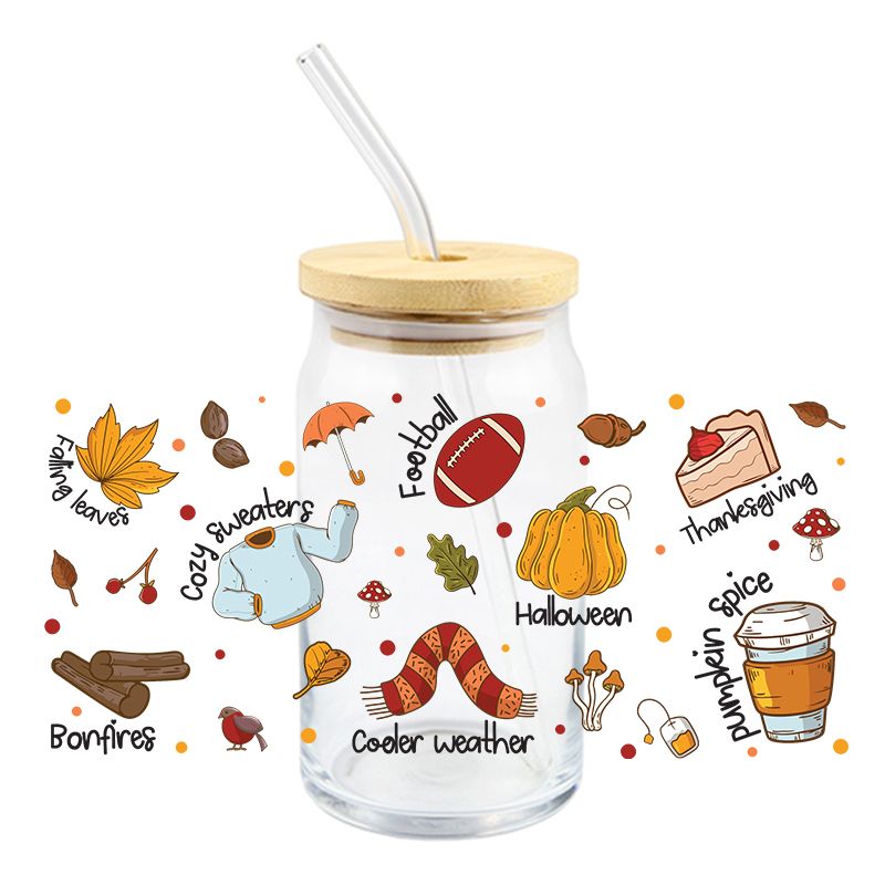 UVDTF CUP WRAP - Halloween & Fall #095