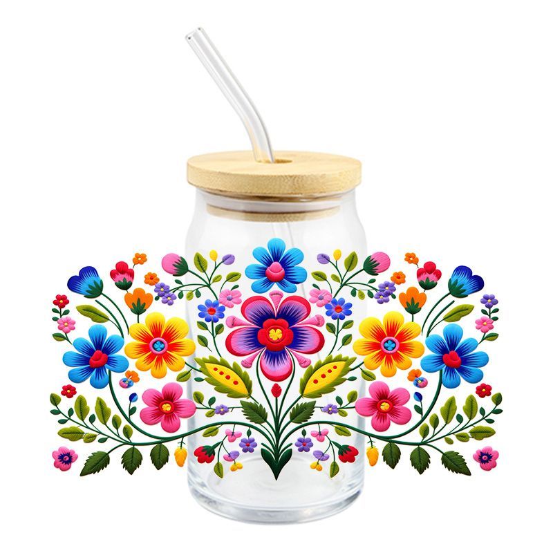 UVDTF CUP WRAP - Flower & Garden #016