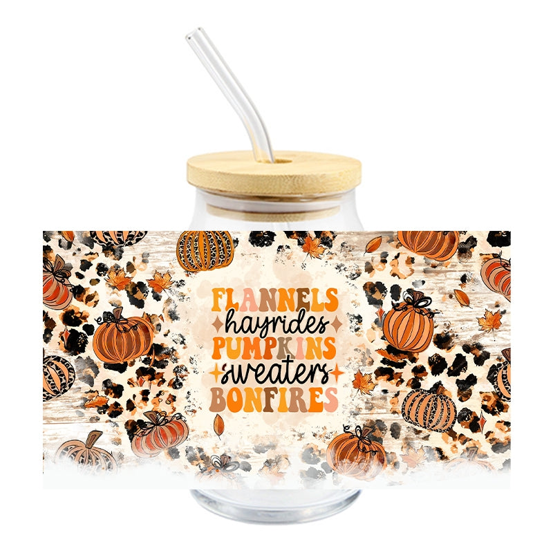 UVDTF CUP WRAP - Halloween & Fall #179