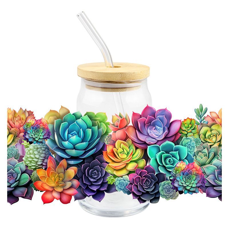 UVDTF CUP WRAP - Flower & Garden #010