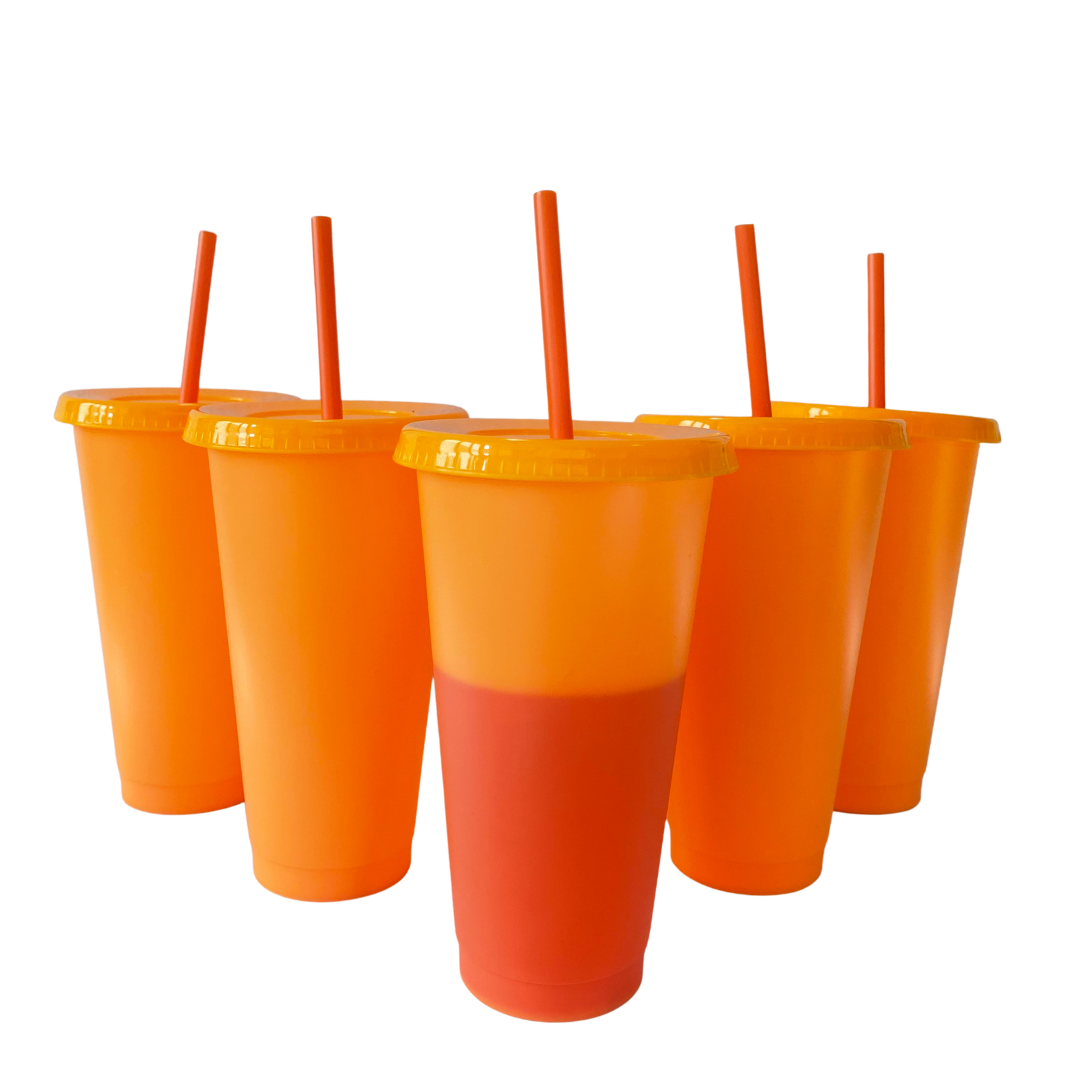 Orange UV Pineapple 🍍Starbucks Color Changing Cup