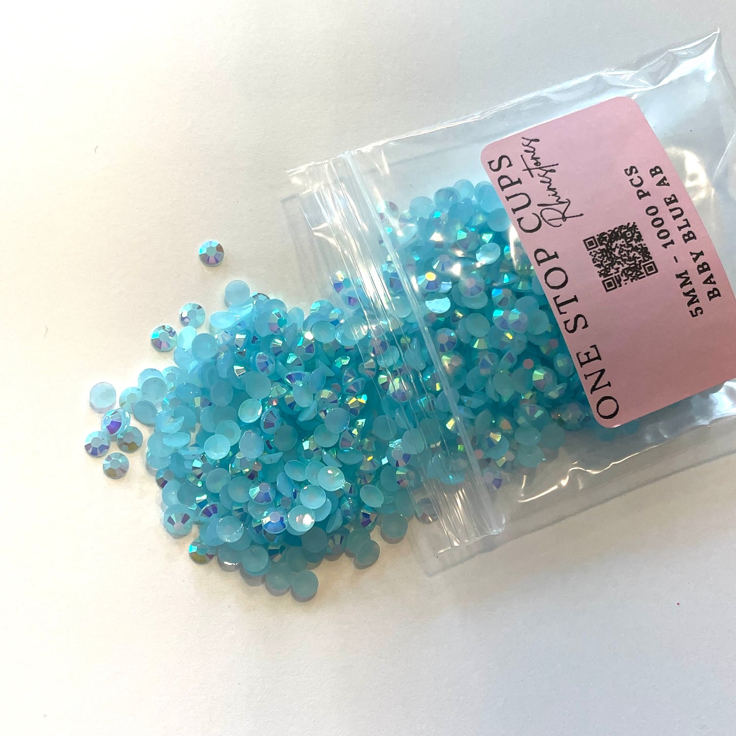Baby Blue AB Jelly Rhinestone