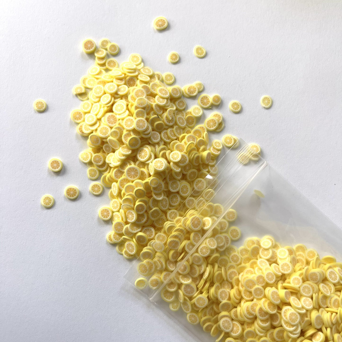 Lemon Polymer Clay Glitter
