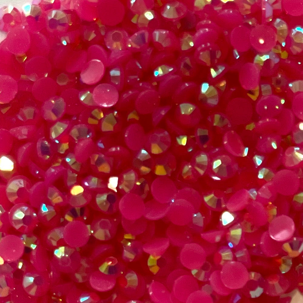 Fuchsia AB Jelly Rhinestone