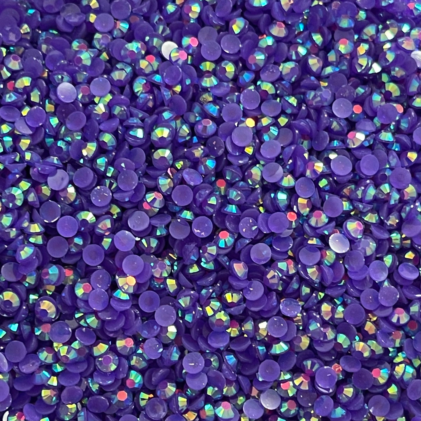 Dark Purple AB Jelly Rhinestone