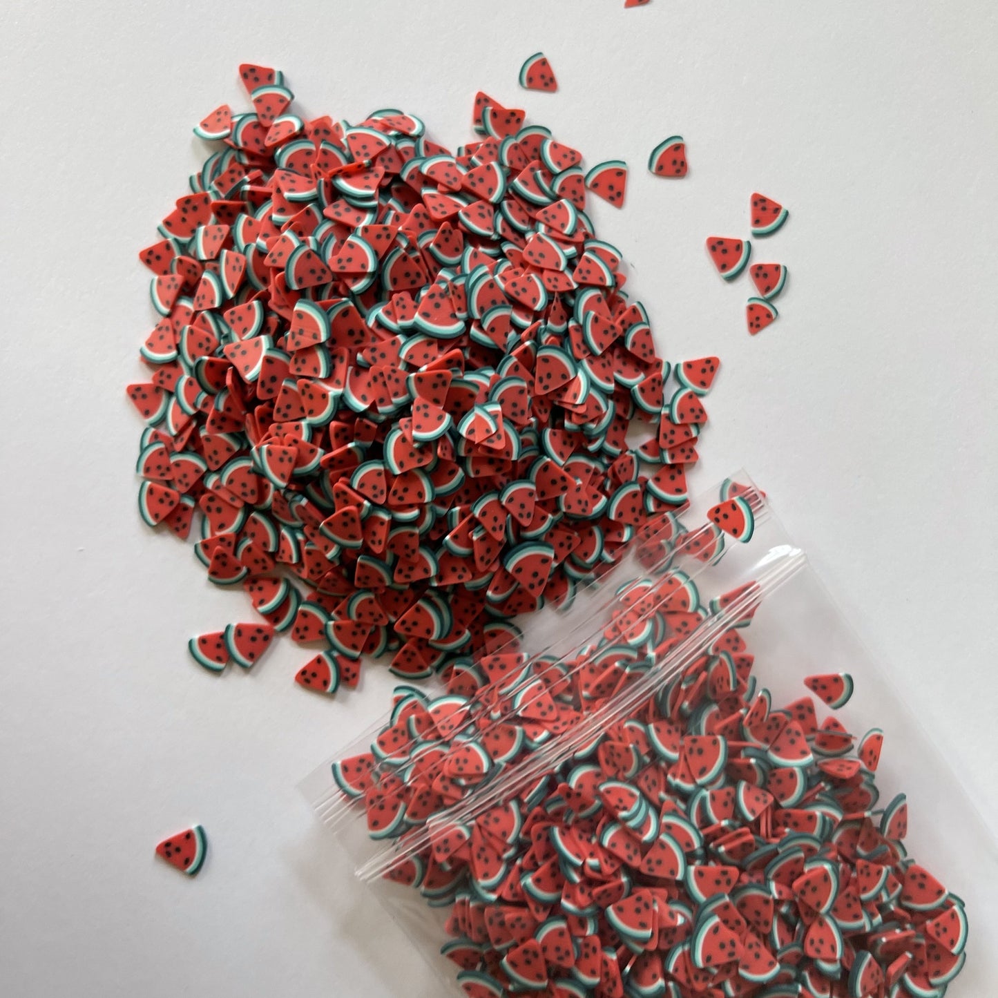 Watermelon Polymer Clay Glitter