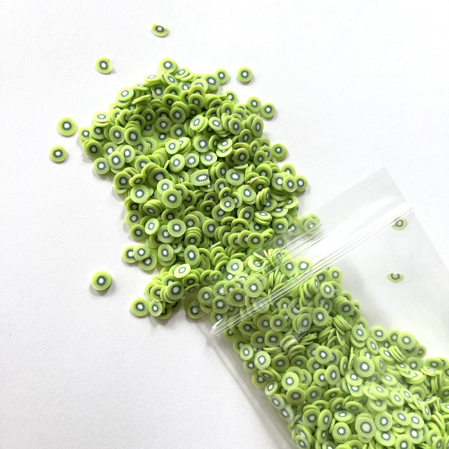 Kiwifruit Polymer Clay Glitter