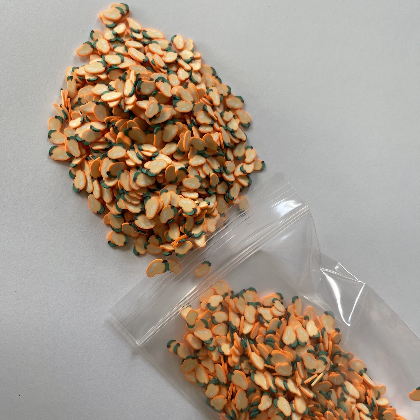 Mango Polymer Clay Glitter