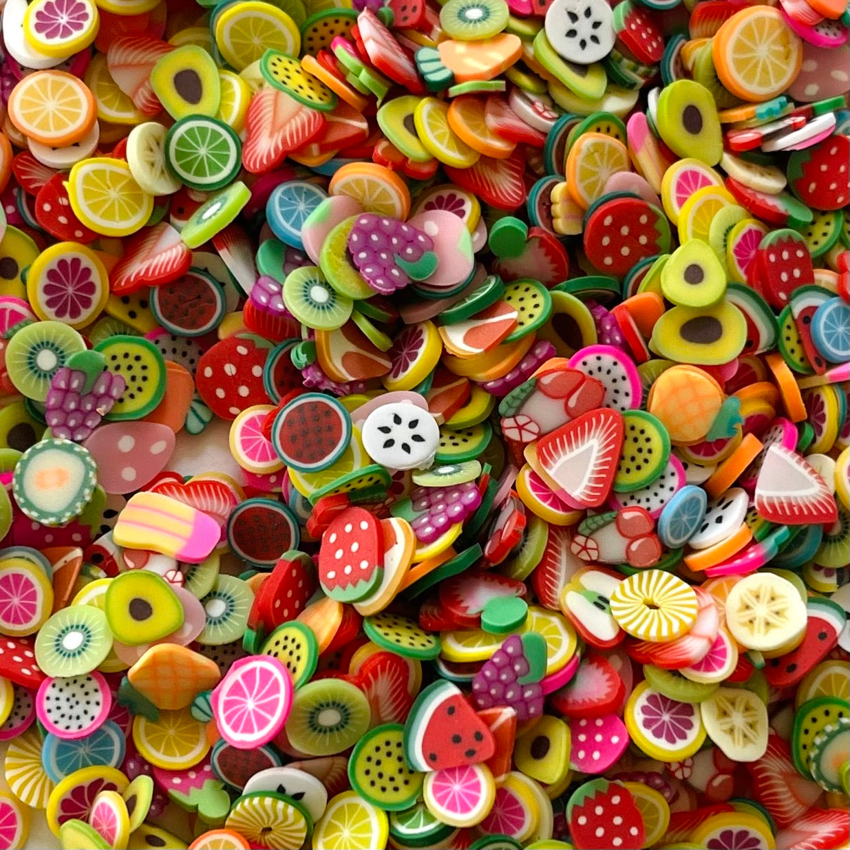 Fruit Salad Polymer Clay Glitter