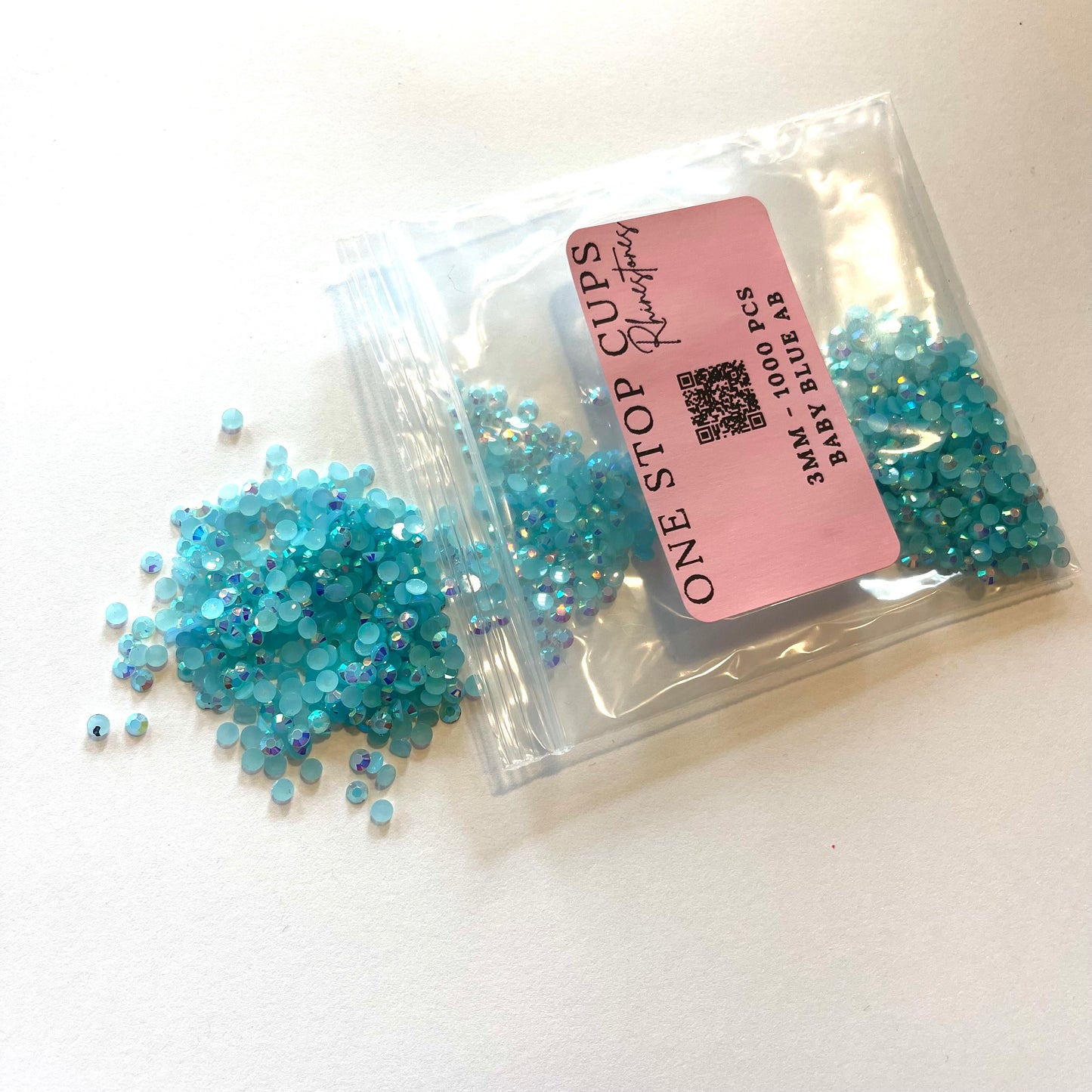 Baby Blue AB Jelly Rhinestone