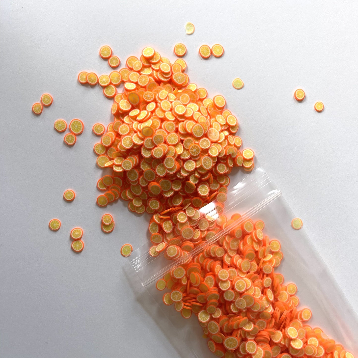 Orange Polymer Glitter