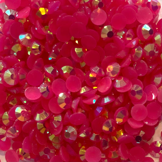 Fuchsia AB Jelly Rhinestone
