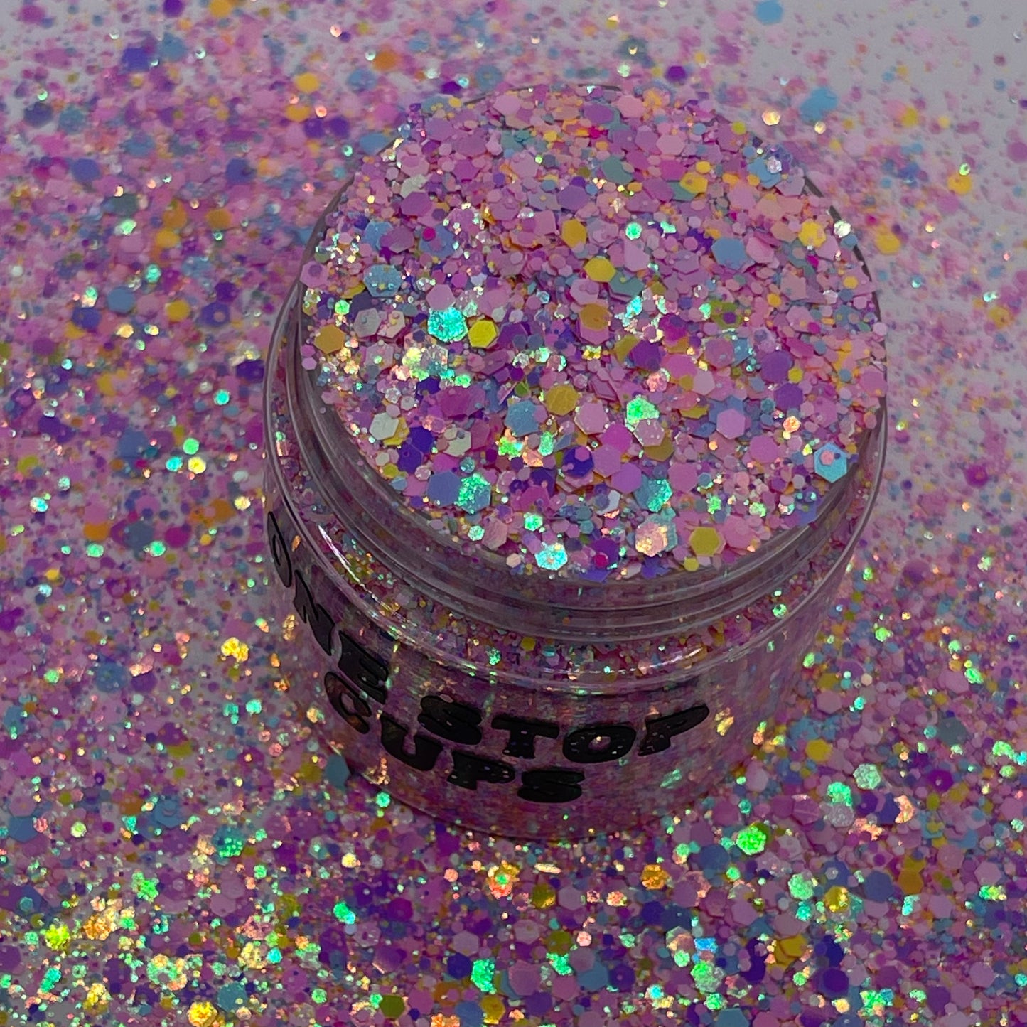Pink Sand Chunky Glitter Mix