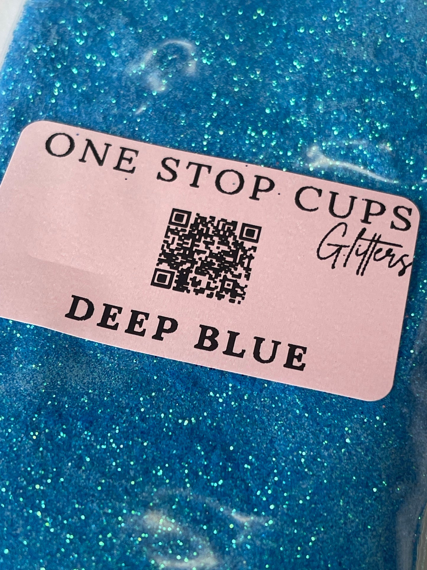 Deep Blue Glitter