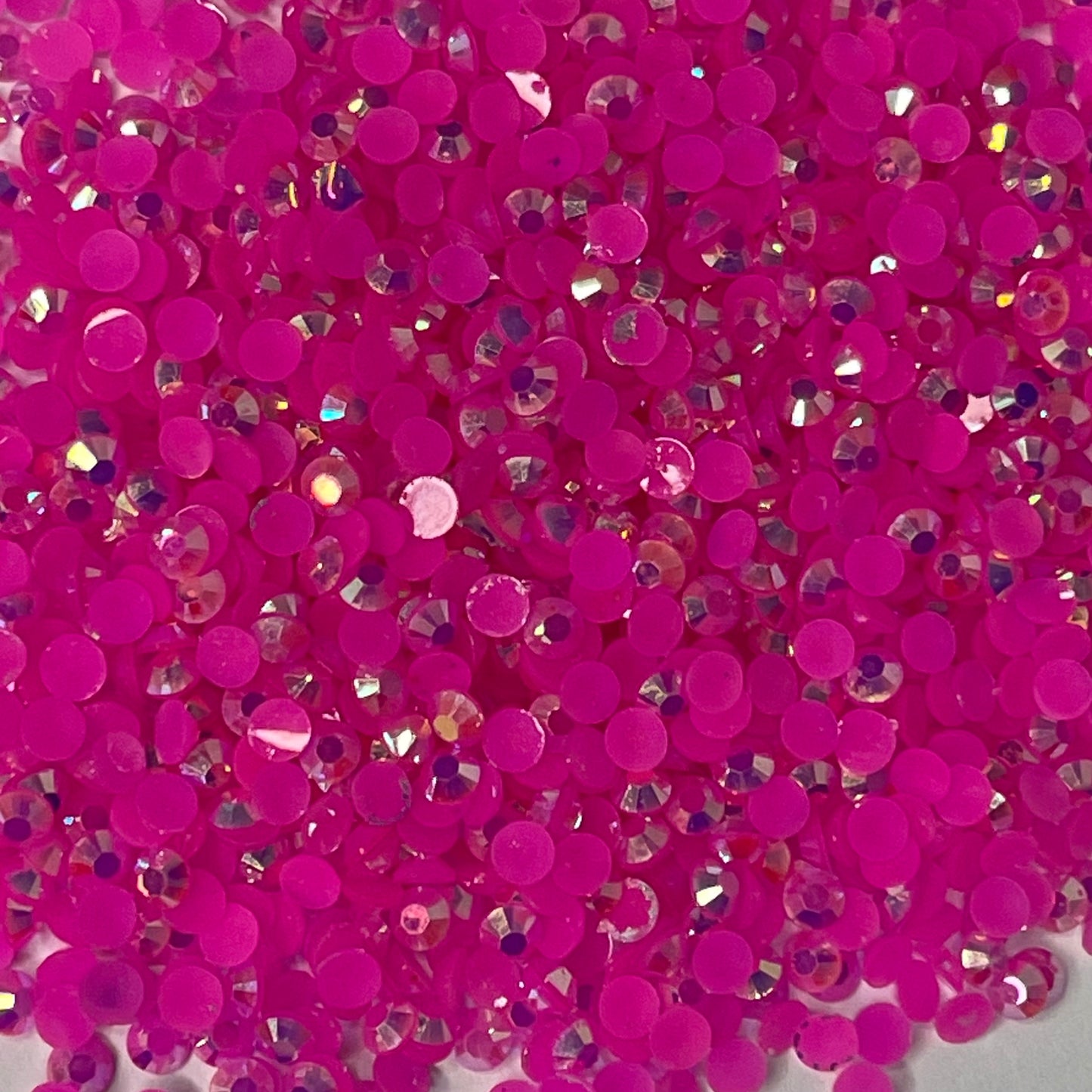 Hot Pink AB Jelly Rhinestone