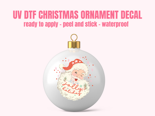 UV DTF CHRISTMAS ORNAMENT #10