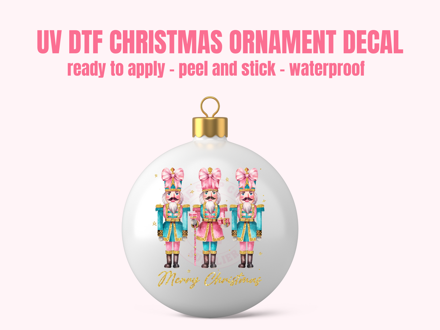 UV DTF CHRISTMAS ORNAMENT #97