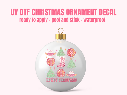 UV DTF CHRISTMAS ORNAMENT #98