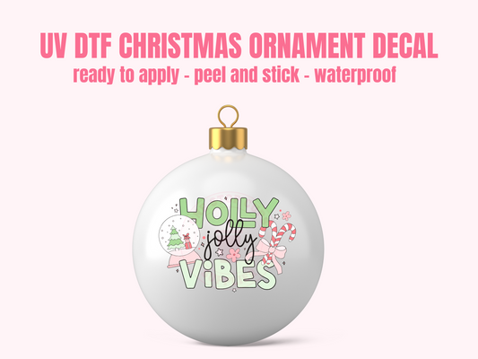 UV DTF CHRISTMAS ORNAMENT #11