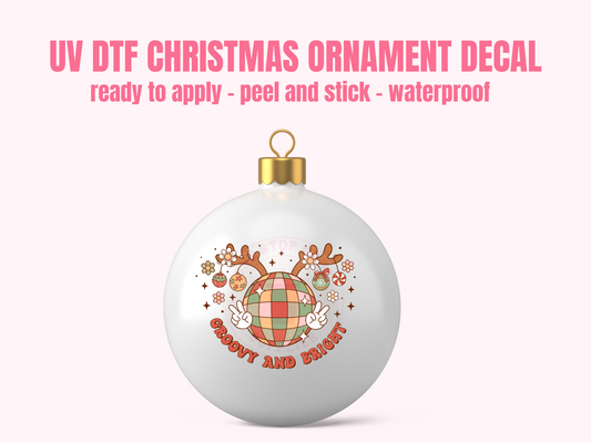 UV DTF CHRISTMAS ORNAMENT #16