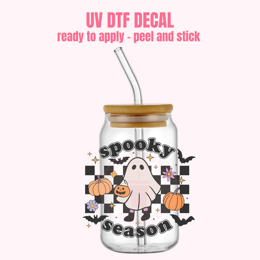 UV DTF DECAL Spooky Season #210