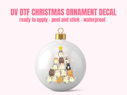 UV DTF CHRISTMAS ORNAMENT #27