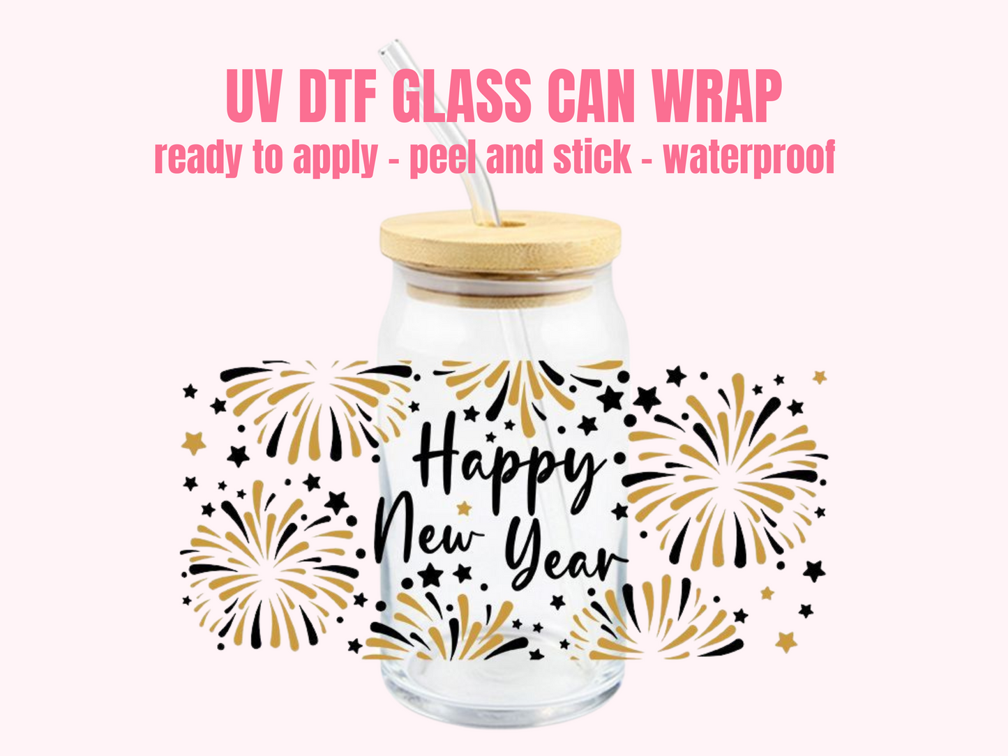 UV DTF WRAP New Year NY-01