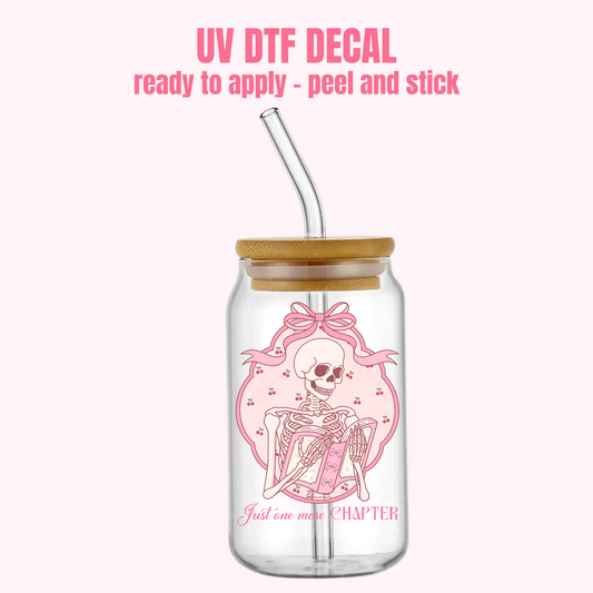 UV DTF DECAL One more chapter #178