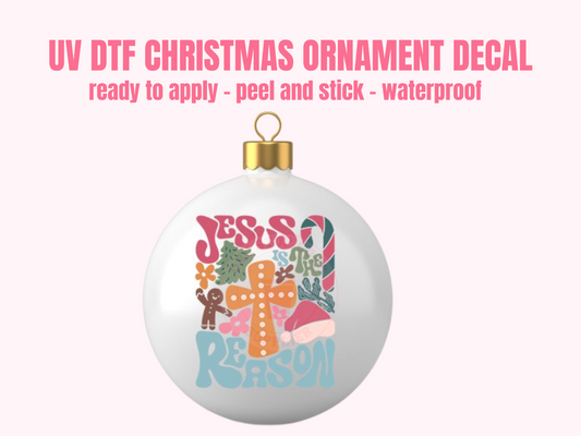 UV DTF CHRISTMAS ORNAMENT #27